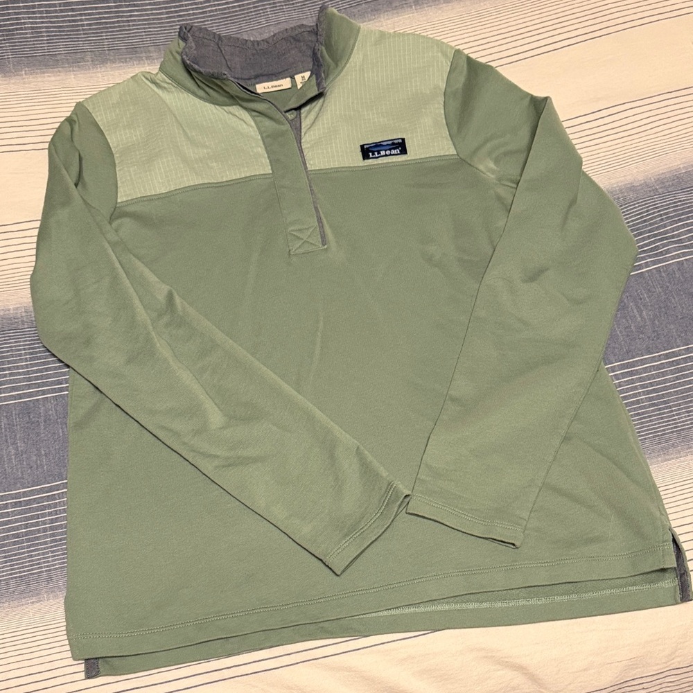 Women’s L.L. Bean Green Pullover